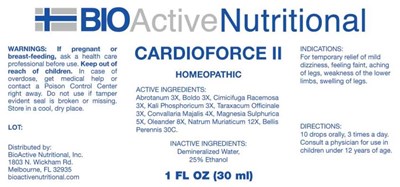 Cardioforce Ii (Bani0110 Cardioforce Ii 2 22 17)